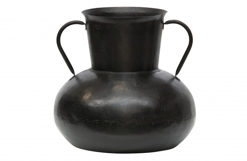 FAT MAMA VASE METAL BLACK FAT MAMA VASE METAL BLACK